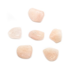 Morganite Tumbled Stone Set (Medium)-200104