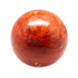 Deep Red Jasper Sphere (100-110 mm)-0