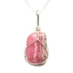 Rhodochrosite Pendant-200726