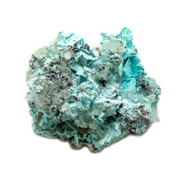 Shattuckite Cluster with Chrysocolla and Azurite-0