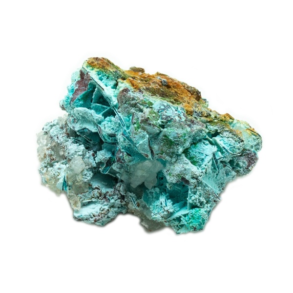 Shattuckite Cluster with Chrysocolla and Azurite-201572