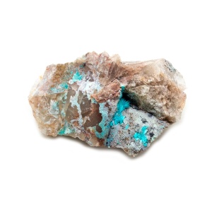 Shattuckite Cluster with Chrysocolla and Azurite-0