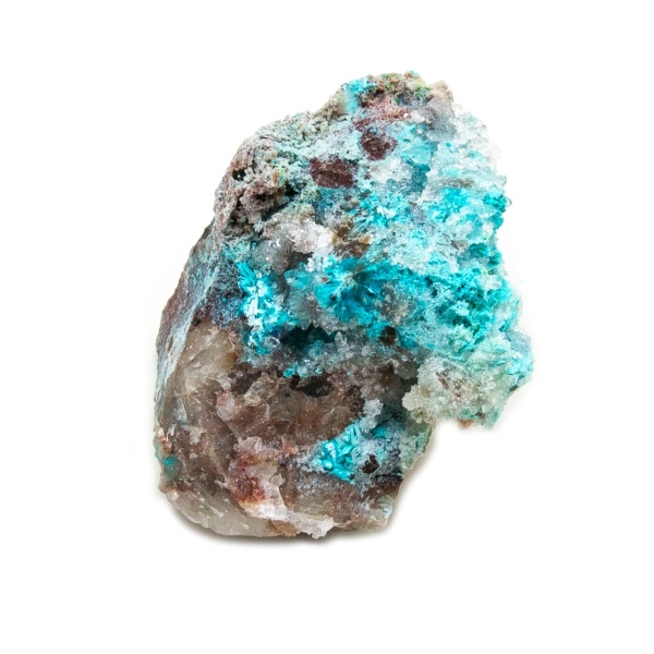 Shattuckite Cluster with Chrysocolla and Azurite-204057