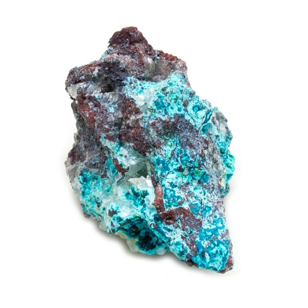 Shattuckite Cluster with Chrysocolla and Azurite-204076