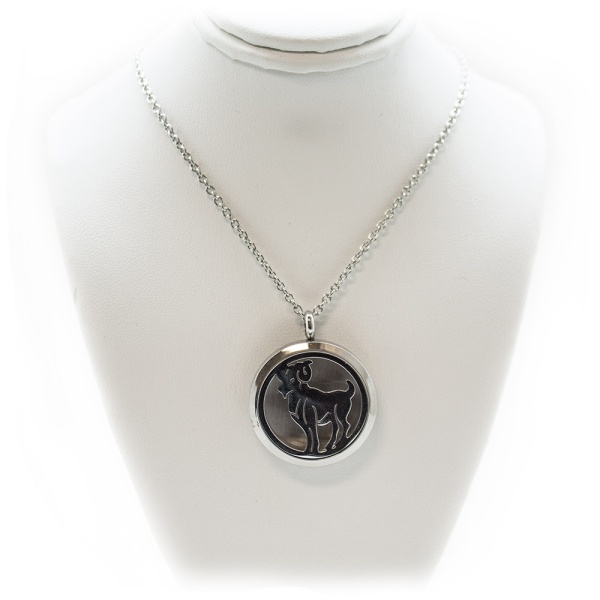 Aries Zodiac Aromatherapy Pendant-0