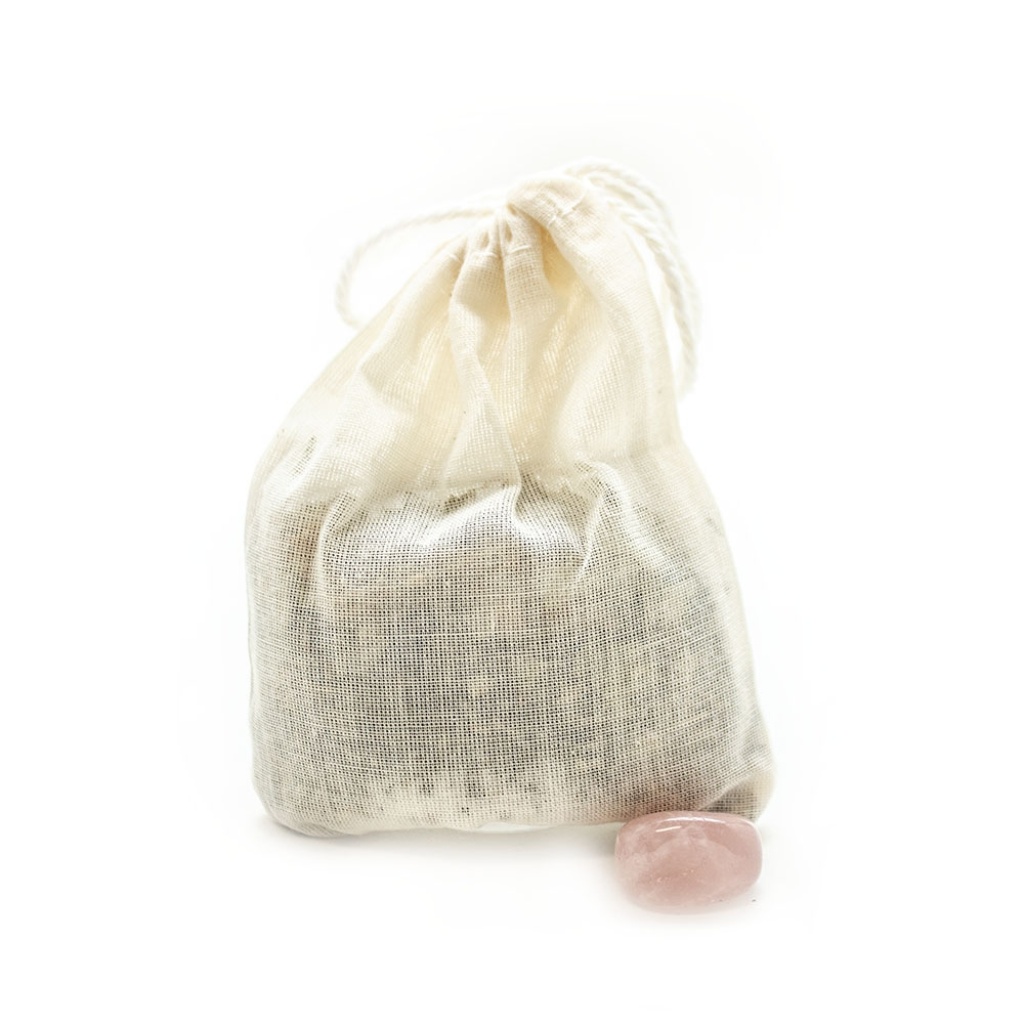 Rose Quartz Love Herbal Bath Tea Bag-0