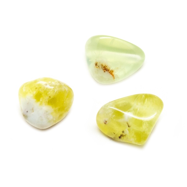 Prehnite with Scolecite Tumbled Set(LG)-206429