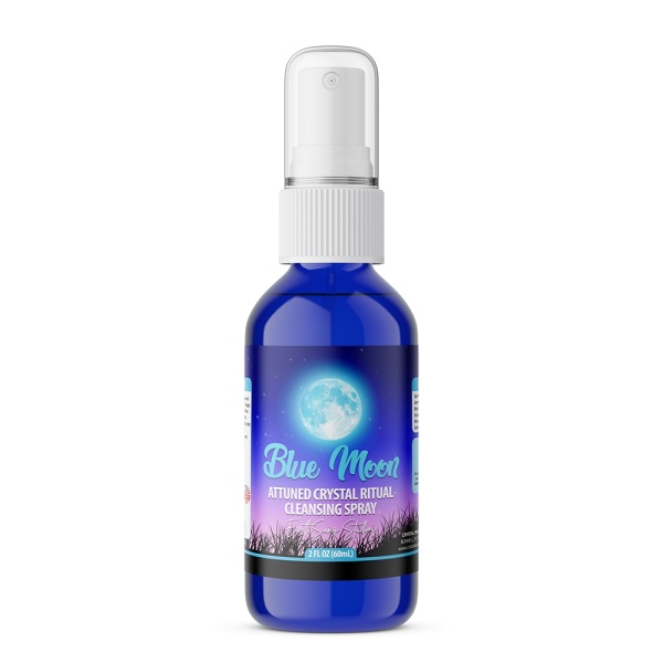Blue Moon Attuned Crystal Ritual Cleansing Spray-0