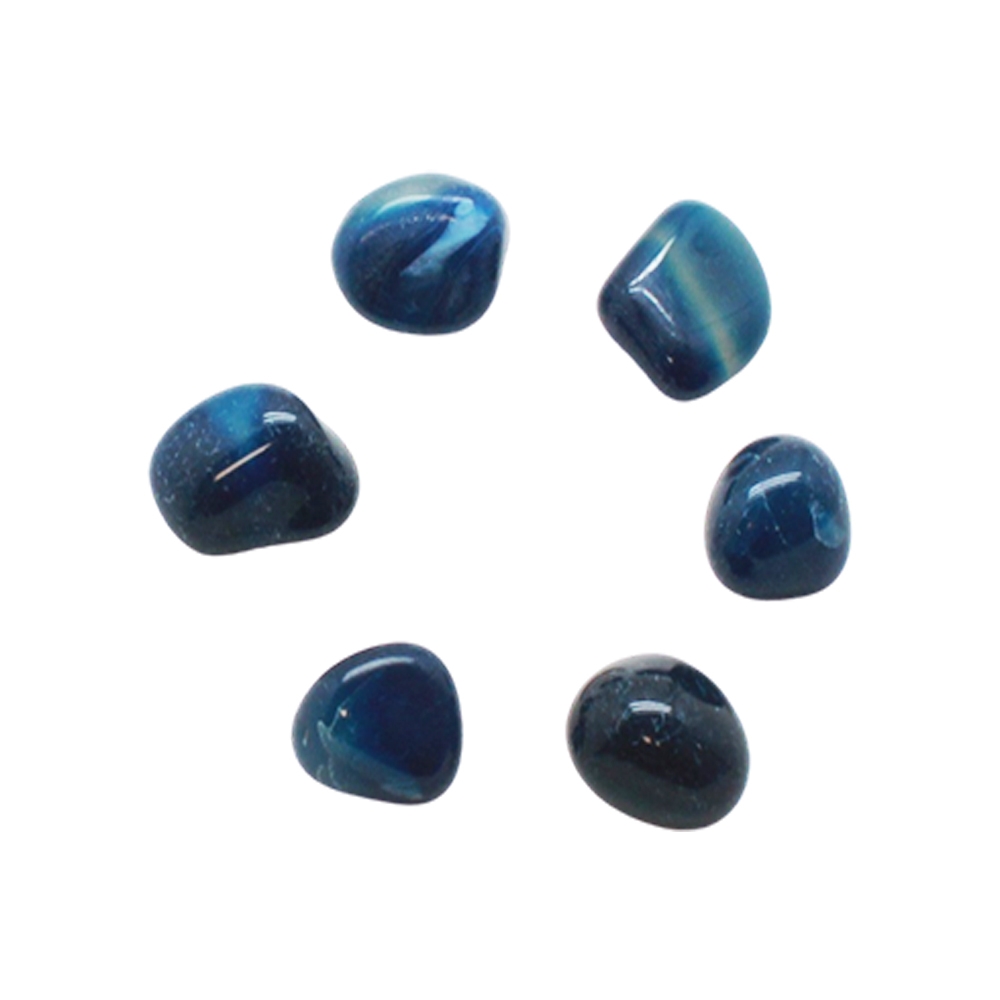 Blue Onyx Tumbled Set Large Crystal Vaults Blue Onyx Tumbled Set Large Crystal Vaults