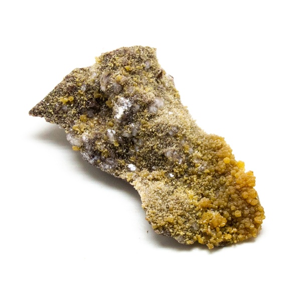 Mimetite with Calcite Cluster-210903