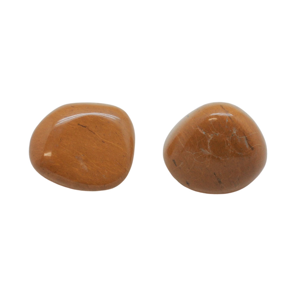 Yellow Jasper Aura Small Pair Crystal Vaults