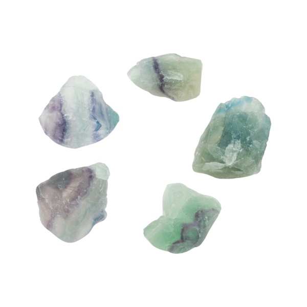 Fluorite Rough Translucent Crystal-0