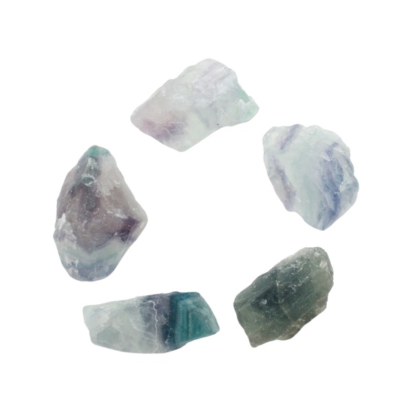 Fluorite Rough Translucent Crystal-210643