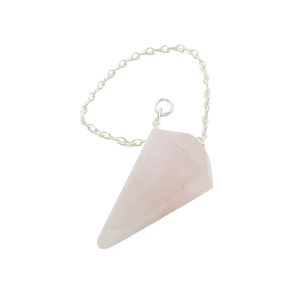 crystal rose quartz pendulum crystal rose quartz pendulum
