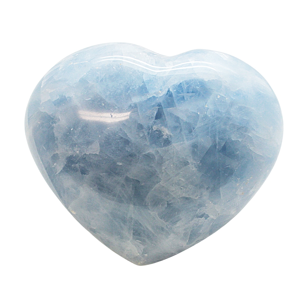 Blue Calcite Heart Crystal Vaults Blue Calcite Heart Crystal Vaults