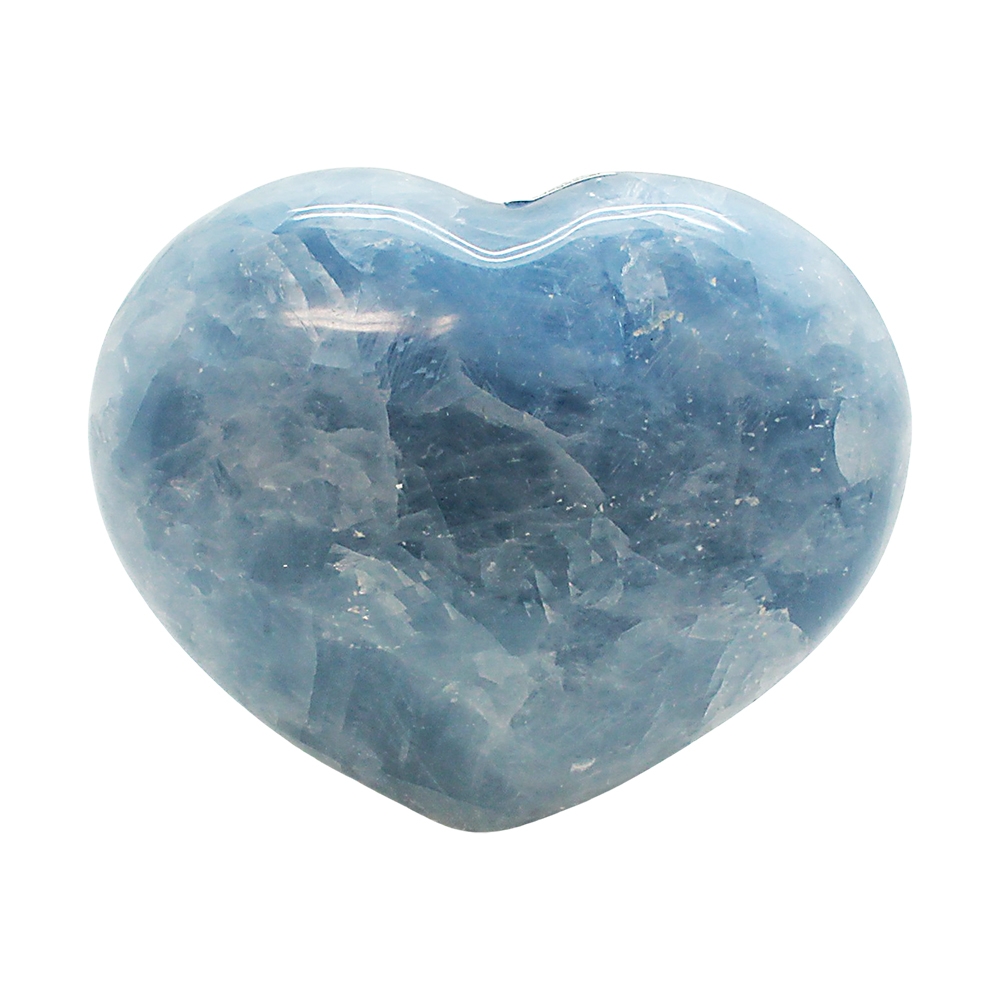 Blue Calcite Heart-0