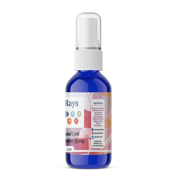 Pre-Order 7 Rays Crystal Grid Activation Spray -213436