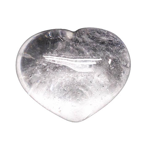 clear quartz heart 500