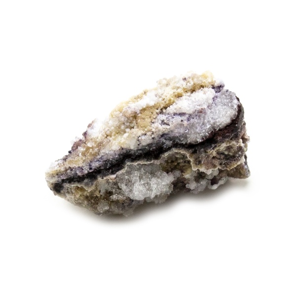 Fluorite with Selenite Cluster-0