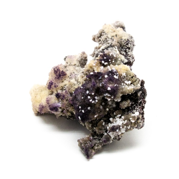 Fluorite with Selenite Cluster-219387