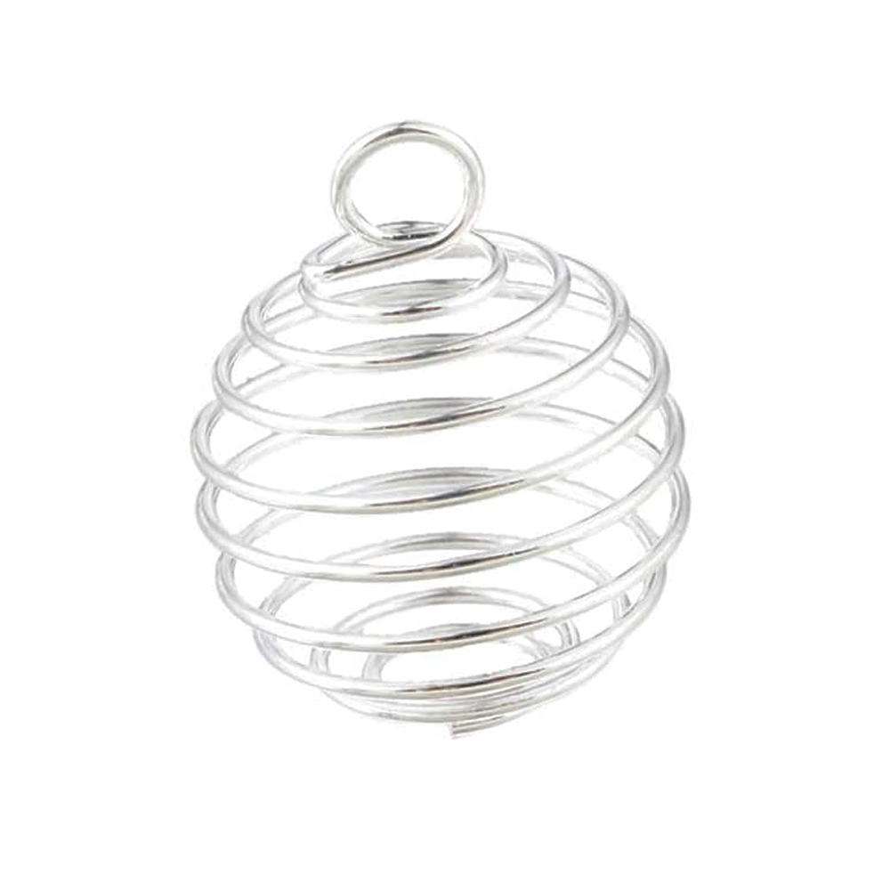 Spiral Pendant Cage - Crystal Vaults