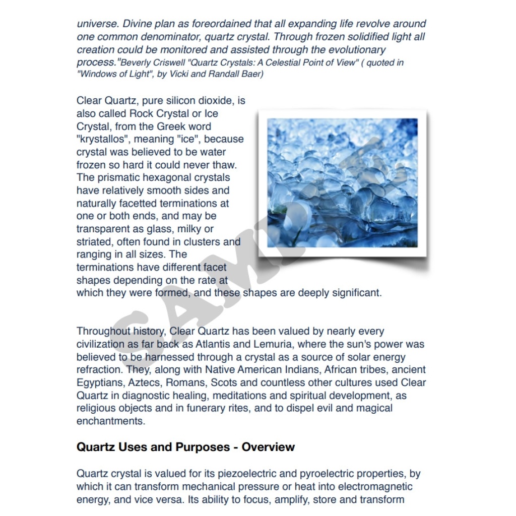 A Guide to Clear Quartz Crystals - Crystal Vaults