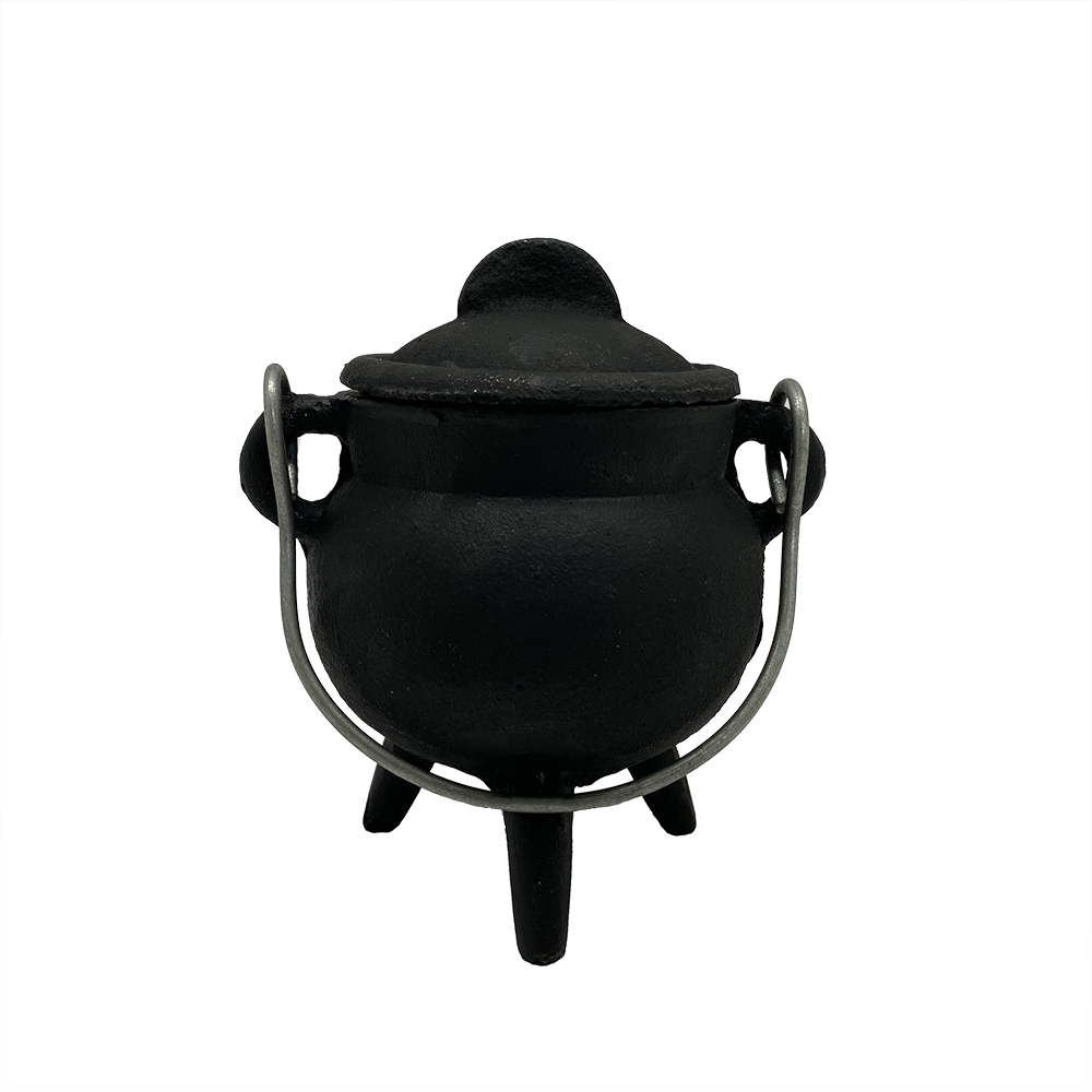 Small Cast Iron Cauldron Crystal Vaults