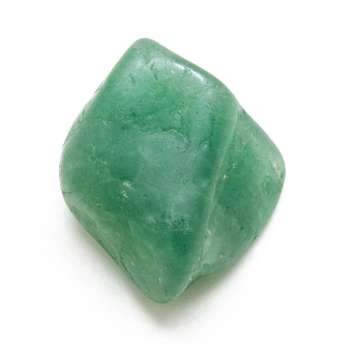 Green Hummingbird Quartz Tumbled Stone (Extra Large) - Crystal Vaults