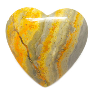 yellow crystals bumble bee jasper