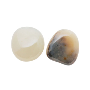 Agate Tumbled Pair (LG)