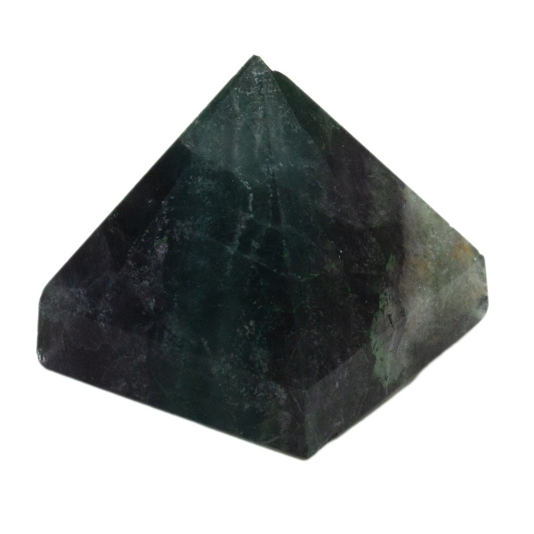 Empathic Warrior Fluorite Pyramid