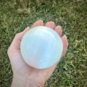 selenite sphere