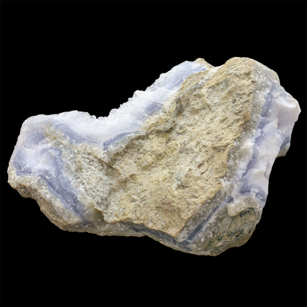 Attuned Druzy Blue Lace Agate in Matrix - Image 2
