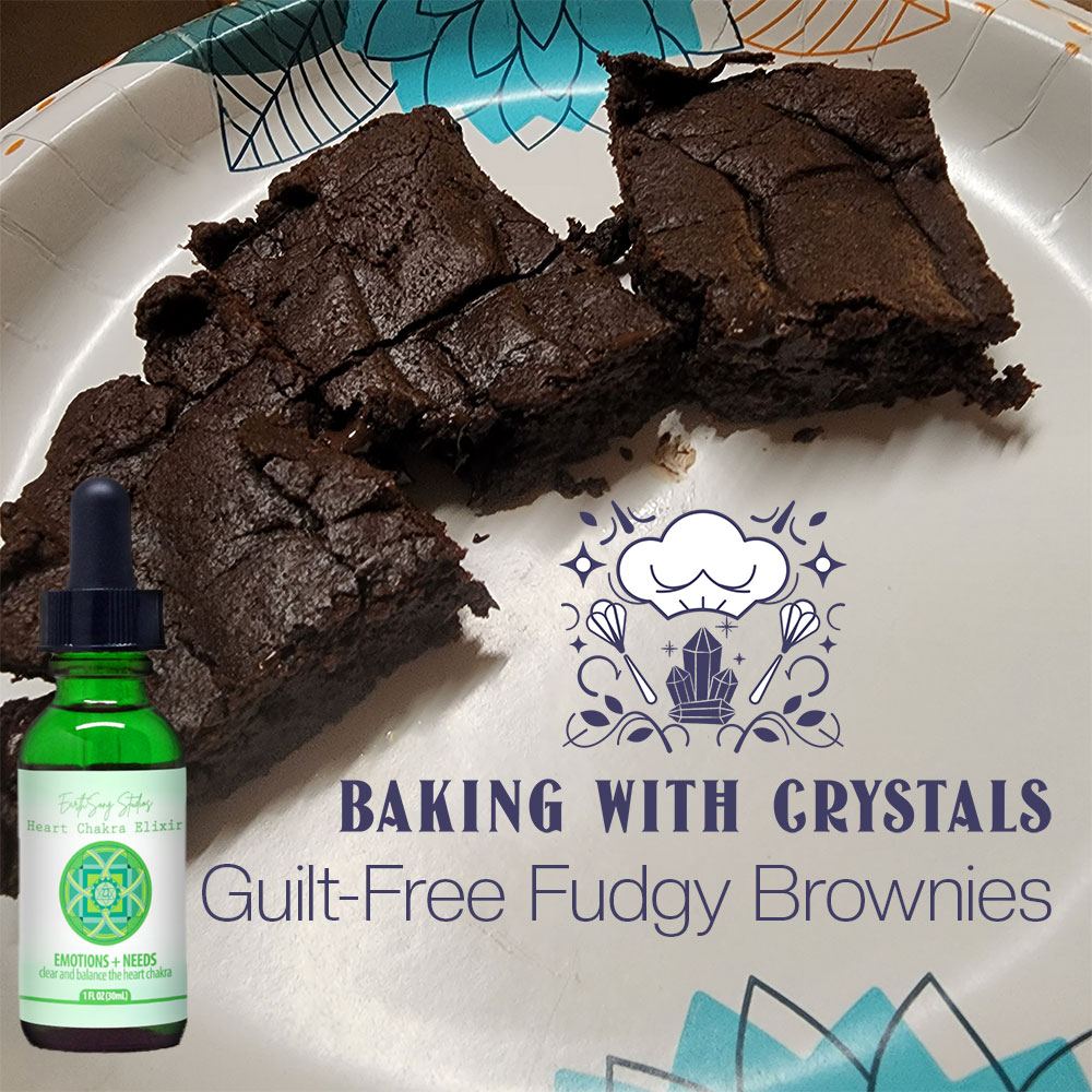 baking with crystals guilt-free fudgy brownies