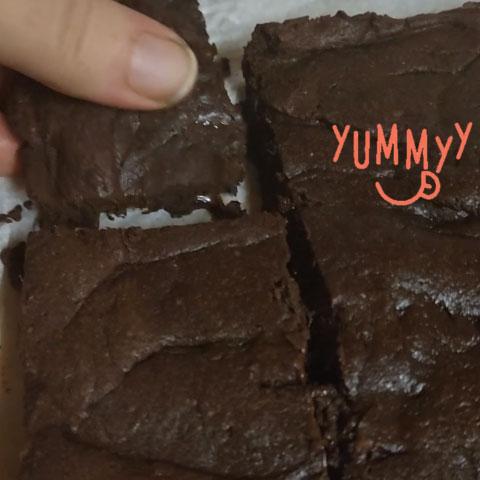 baking with crystals guilt-free fudgy brownies