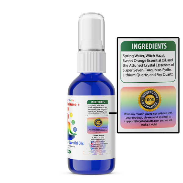 chakra balance plus crystal spray