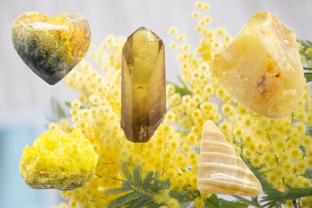 yellow crystals for healing