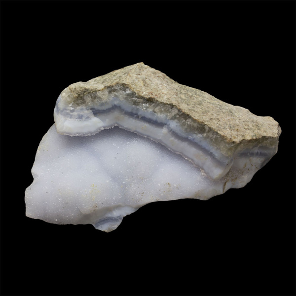 Druzy Blue Lace Agate in Matrix - Image 2