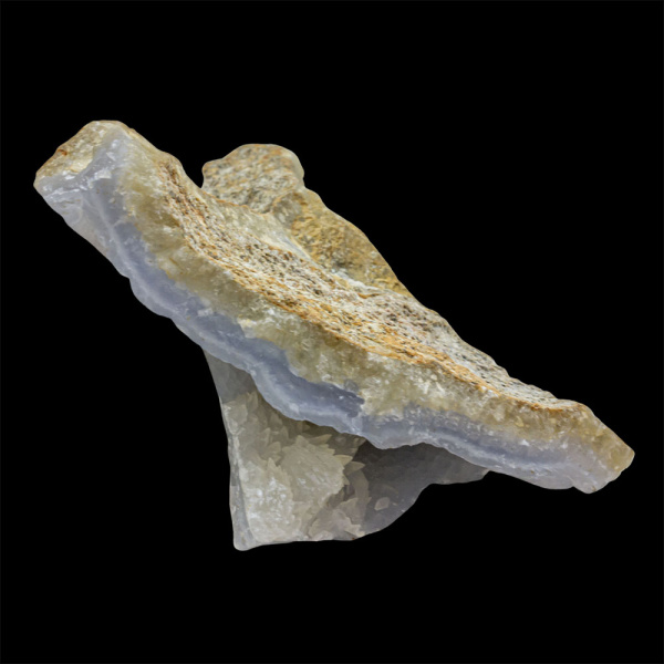Druzy Blue Lace Agate in Matrix - Image 2