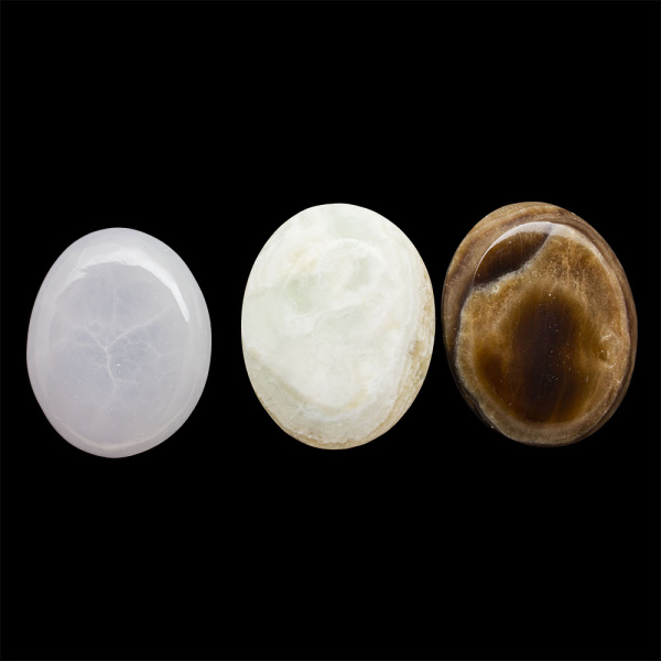 Mixed Calcite Worry Stone Set - Image 2