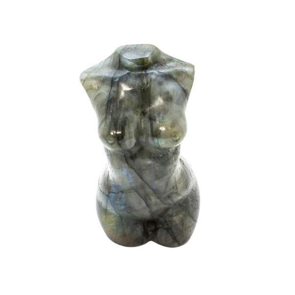 Aligned Labradorite Divine Feminine Goddess Stone