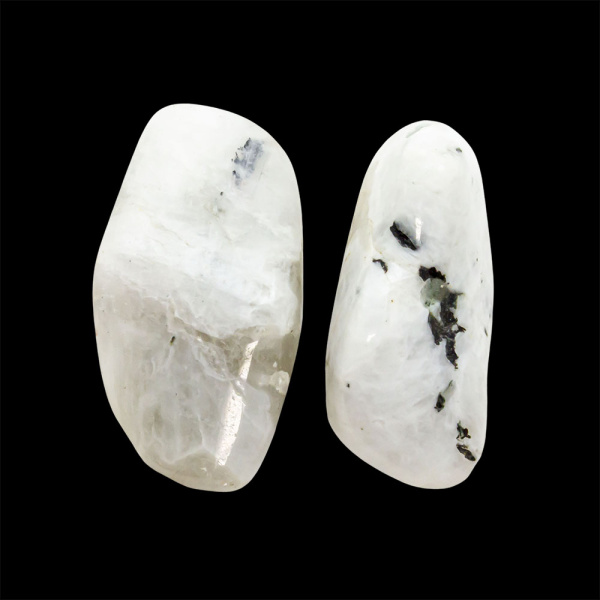 Rainbow Moonstone Tumbled Pair (Aura Small) - Image 3