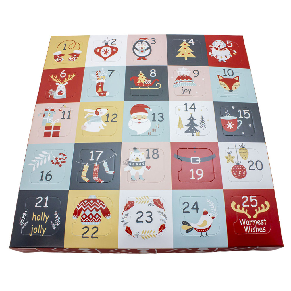 25 Days of Christmas Crystal Advent Calendar Crystal Vaults