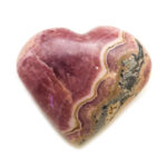 Rhodochrosite Heart