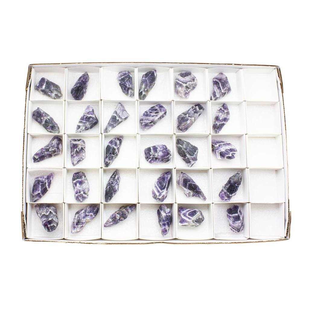 Chevron Amethyst Crystal (Med) Crystal Vaults