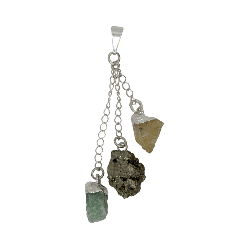 Wealth, Prosperity, & Good Luck Crystal Pendant Crystal Vaults