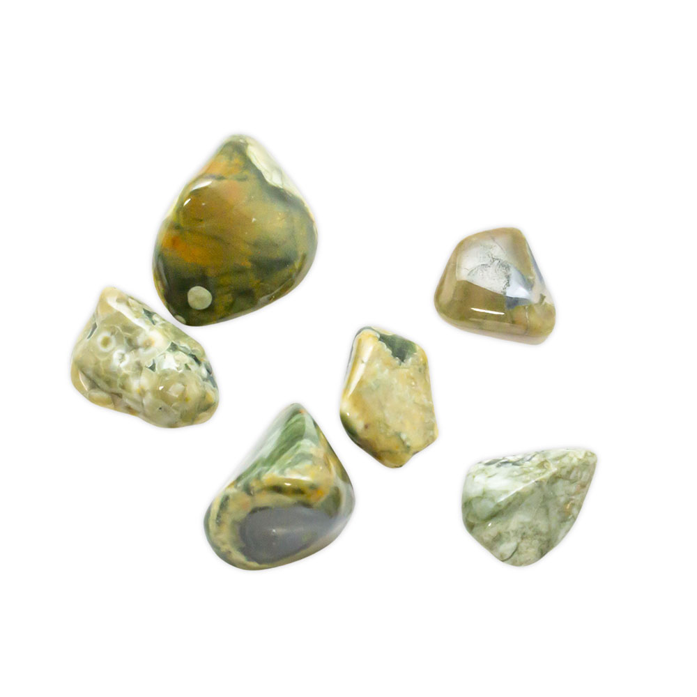 Rhyolite/Rain Forest Jasper Tumbled Stone - Cariboo Jade & Gift Shop