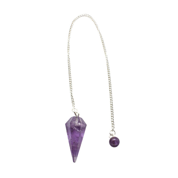 Amethyst Faceted Pendulum - Image 3