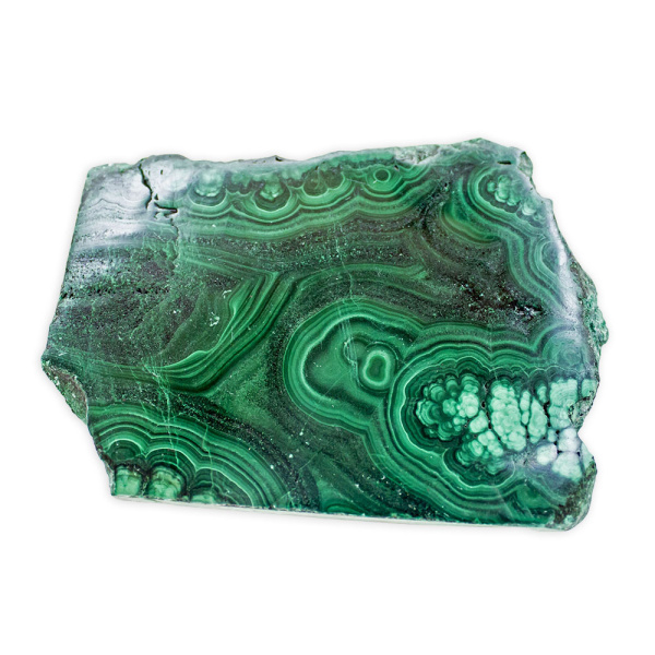 Pre-Sale Green Flame Polished Malachite Slice