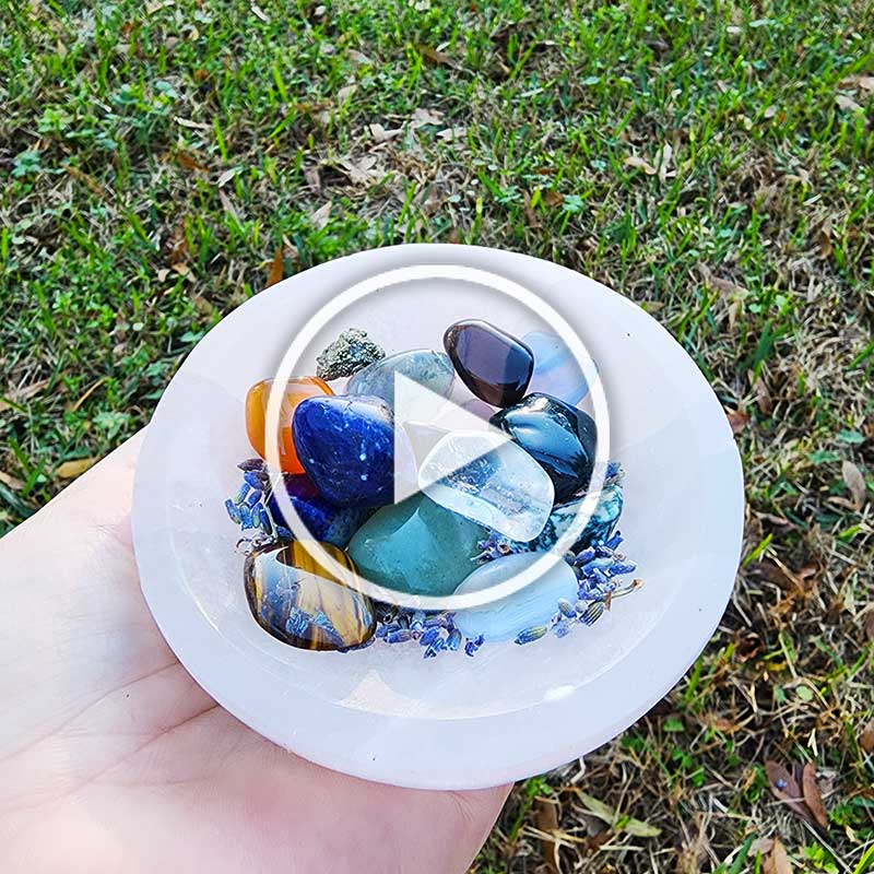 DIY Crystal Manifestation Bowl Crystal Vaults
